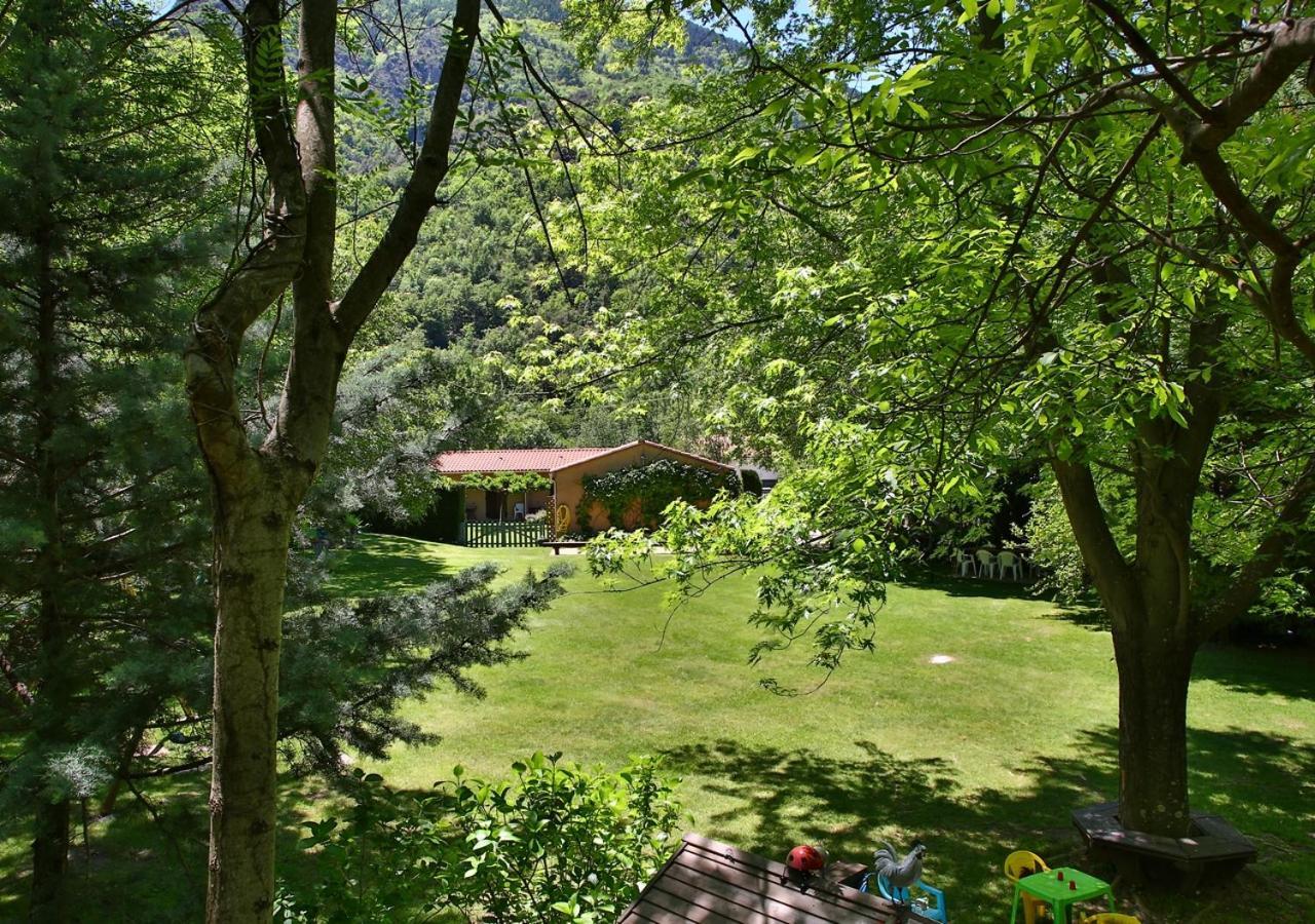 Beau Vallon - Gîte et Chambres d'Hôtes Pyrénées-Méditerranée - Pays Catalan Sahorre Esterno foto