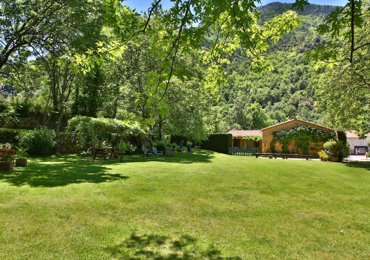 Beau Vallon - Gîte et Chambres d'Hôtes Pyrénées-Méditerranée - Pays Catalan Sahorre Esterno foto