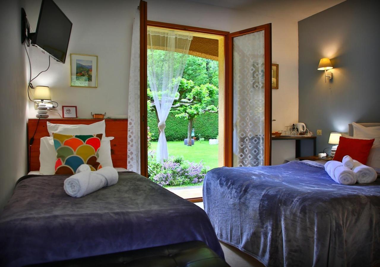 Beau Vallon - Gîte et Chambres d'Hôtes Pyrénées-Méditerranée - Pays Catalan Sahorre Esterno foto